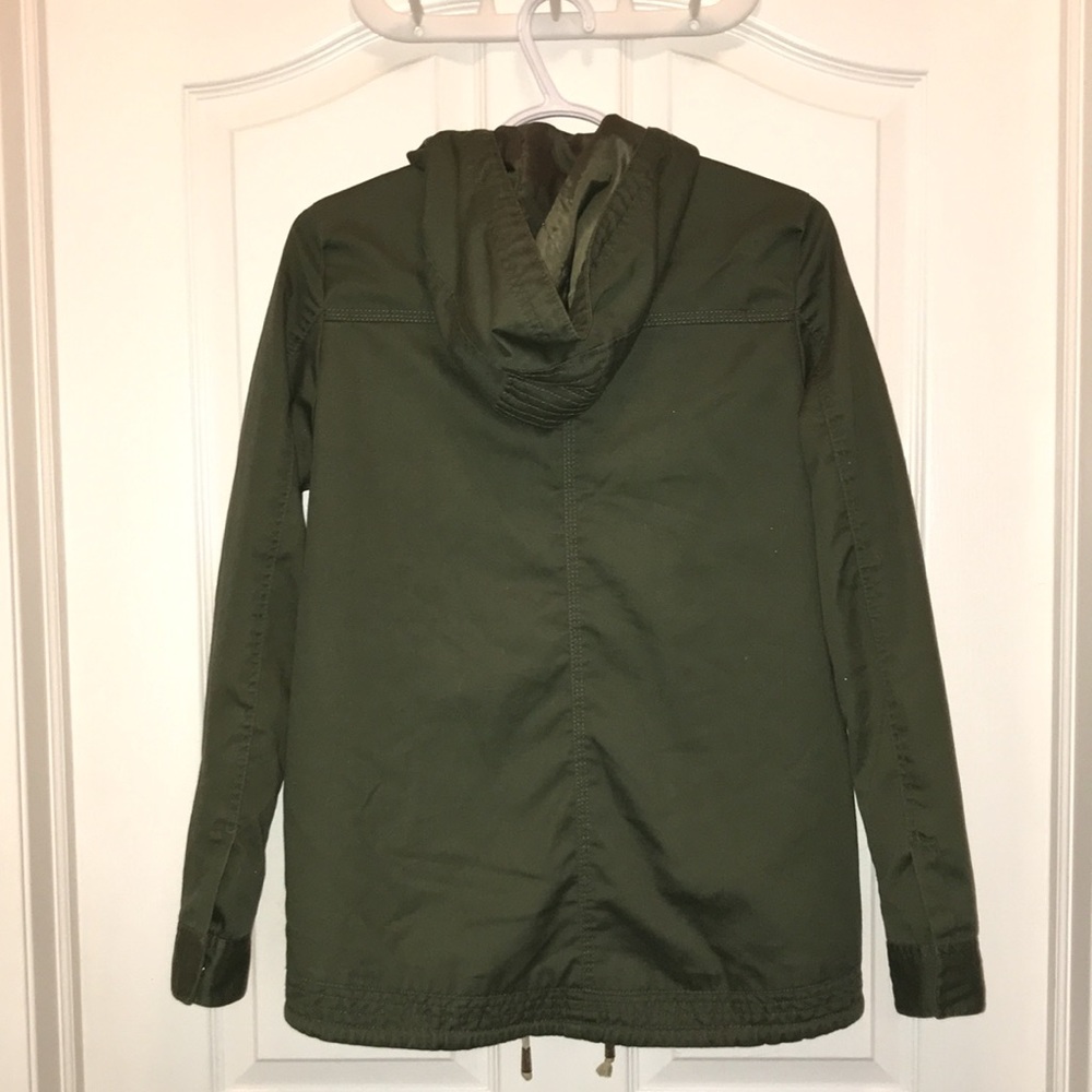 Only Blue Behaviour Army Green Spring Jacket - Picture 3 of 3